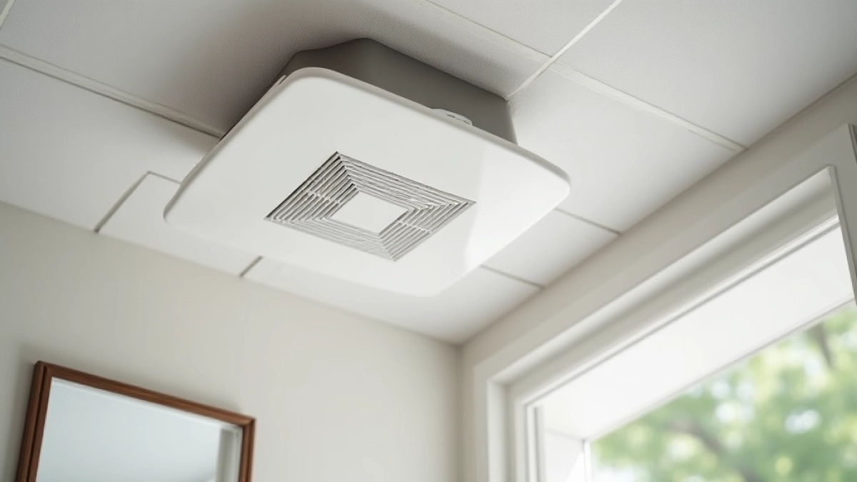Rekuperator sufitowy do łazienki