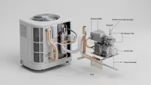 budowa pompy ciepła powietrze woda