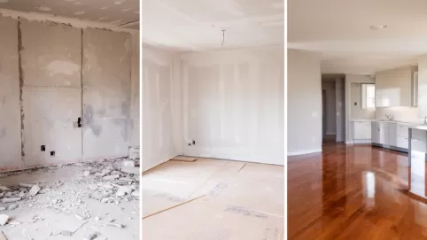 etapy wykończenia mieszkania