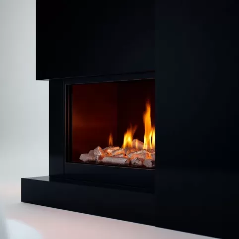 Kominek z płaszczem wodnym do rekuperacji