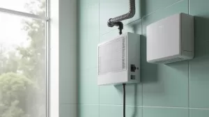 Rekuperator ścienny do łazienki